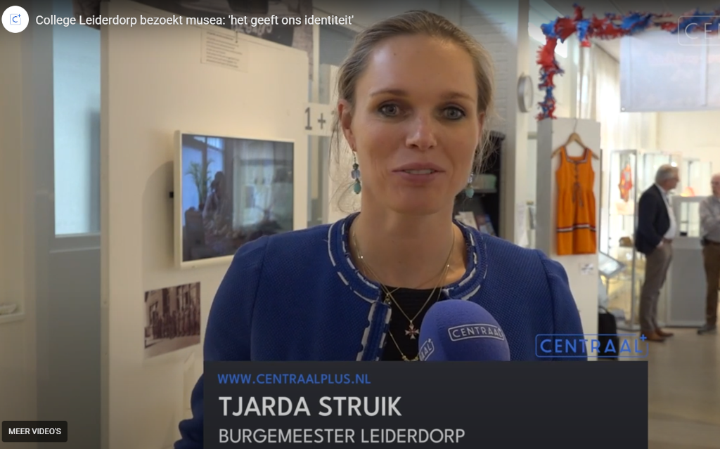 Lees meer over het artikel College van Leiderdorp bezoekt het Leiderdorps Museum